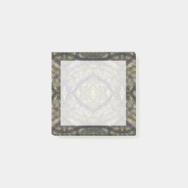 Betwixt Dark Yellow Abstract Watercolor Art ポストイット