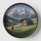 beutiful clock for people who loves nature 壁時計 (正面)