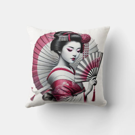 Beutiful Geisha クッション (裏面)