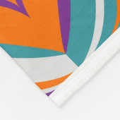 Beutiful geometric pattern design  フリースブランケット (角)