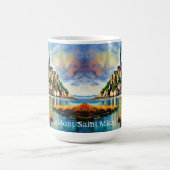 BEUXルモンサンミシェルカスタマイズ可能 コーヒーマグカップ (中央)