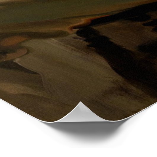 Beux - Man With The Cat (Henry Sturgis) ポスター (角)