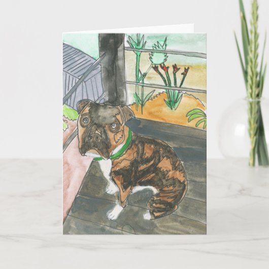 Bev the Pup Card サンキューカード (正面)