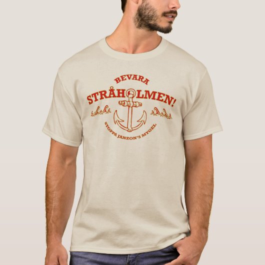 Bevara Stråholmen Tシャツ (正面)