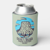 Beverage Cooler Devils Tower Wyoming National 缶クーラー (缶正面)