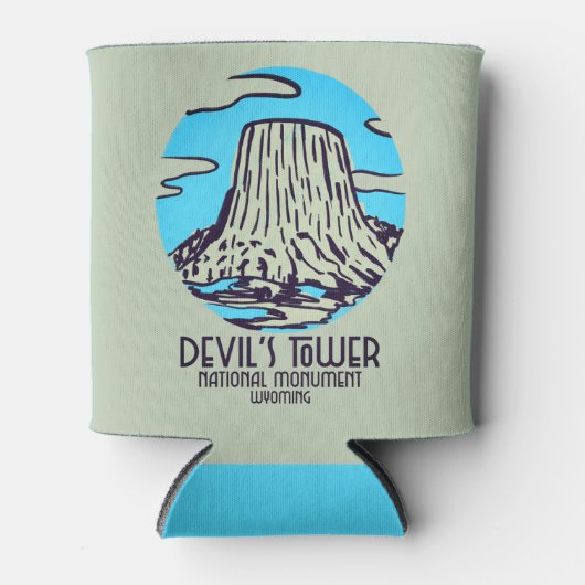 Beverage Cooler Devils Tower Wyoming National 缶クーラー (正面)