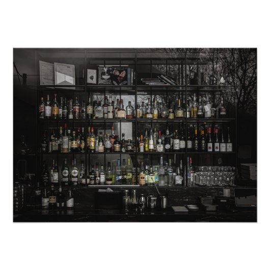Beverages No 2 Color Version フォトプリント (正面)