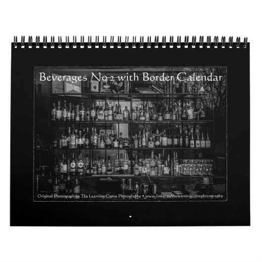 Beverages No 2 with Border カレンダー (カバー)