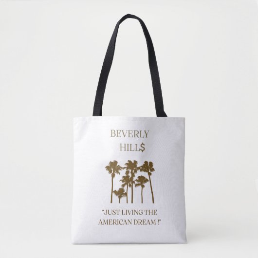 Beverly Hills American Dream Luxury Shoulder Tote トートバッグ (正面)
