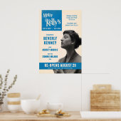 Beverly Kenney jazz poster - Mister Kelly's ポスター (キッチン)