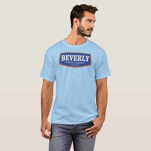 Beverly Logo Only Men Tシャツ (正面フル)