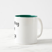 Bevor i mi uffreg...... ツートーンマグカップ (正面右)