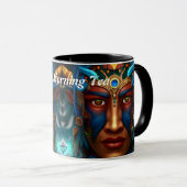 Bev's Morning Teaカスタマイズ可パーソナライズされた能 マグカップ (正面右)