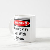 Beware62 コーヒーマグカップ (正面左)