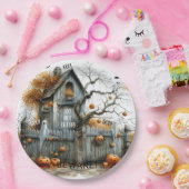 Beware & Boo – The Haunted Gatehouse ペーパープレート (パーティー)