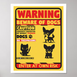 Beware of dogs ポスター