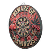 Beware of Flamingos ダーツボード (正面右)