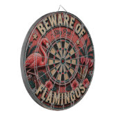 Beware of Flamingos ダーツボード (正面左)
