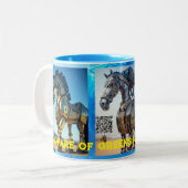 Beware of Greeks bearing gifts ツートーンマグカップ (正面左)