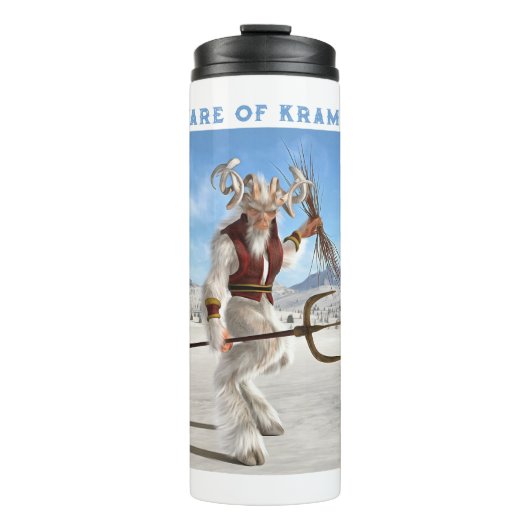 Beware of Krampus! タンブラー (正面)