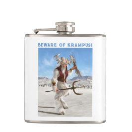 Beware of Krampus! フラスク