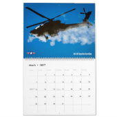 BEWARE of ROTORS! US Military Helicopters and VTOL カレンダー (3月 2027)