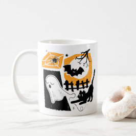 Beware of the cat! コーヒーマグカップ