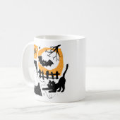 Beware of the cat! コーヒーマグカップ (正面左)
