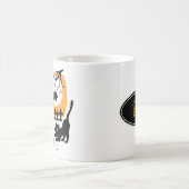 Beware of the cat! コーヒーマグカップ (中央)