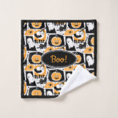 Beware of the cat! バスタオルセット (ウォッシュタオル)