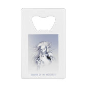 Beware of the Frostbite. Ice vampire クレジットカード栓抜き (正面)