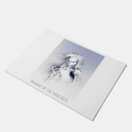 Beware of the Frostbite. Ice vampire ドアマット (アングル)