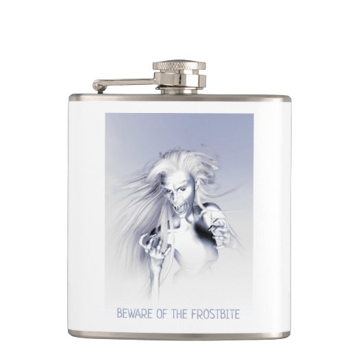 Beware of the Frostbite. Ice vampire フラスク (正面)