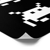 Beware of the invasion, geek design ポスター (角)
