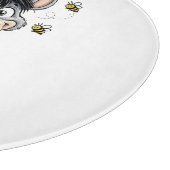 Beware Of The Mule Funny Donkey Warning Design カッティングボード (角)