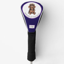 Beware of the Ruff Custom Golf Head Cover