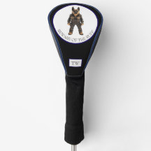 Beware of the Ruff Custom Golf Head Cover