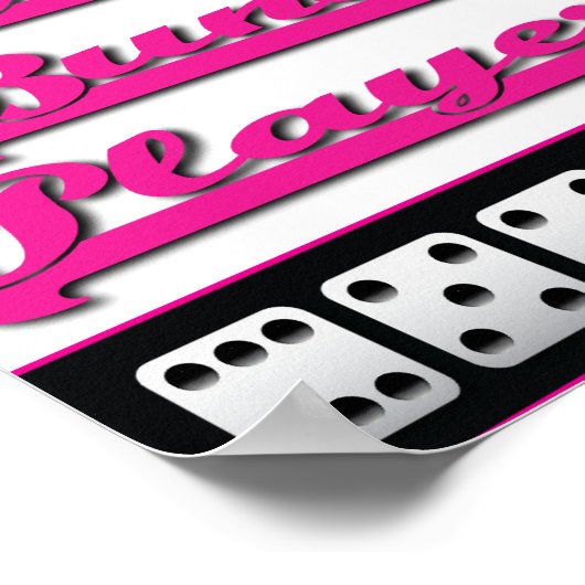 beware of wild bunco players poster ポスター (角)