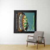 Beware the Chives of Starch – Funny Foodie Cartoon タペストリー (インサイチュ(横))