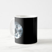 Beware The Jolakotturinn Yule Cat Icelandic Christ コーヒーマグカップ (正面左)