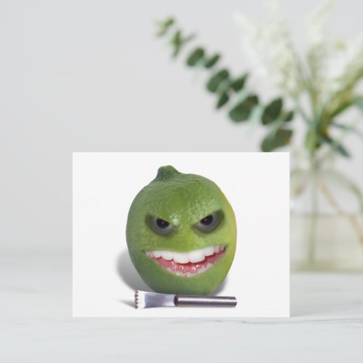 Beware the Lime with a Zester ポストカード (スタンド正面)