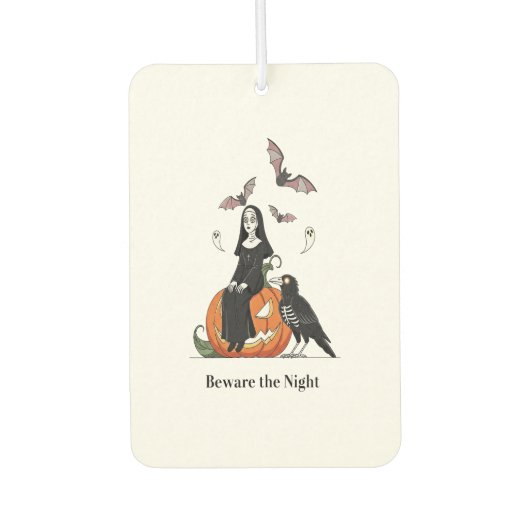 Beware the Night Spooky Nun カーエアーフレッシュナー (正面)