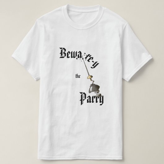 Bewarey回避 Tシャツ (デザイン正面)