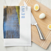 Bewdleyの鉄道ポスター キッチンタオル (四つ折り)