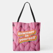 Beweave in Yourselfトート トートバッグ (裏面)