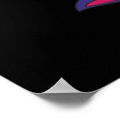 Bewitched 60sレトロTVロゴ ポスター (角)