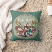 Bewitched Me Throw Pillow クッション (ブランケット)