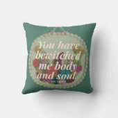 Bewitched Me Throw Pillow クッション (裏面)