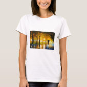 BEWITCHED PARK - Leonid Afremov Baseball 3/4スリーブ Tシャツ (正面)