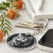 Bewitched Tabby キーホルダー (正面右)